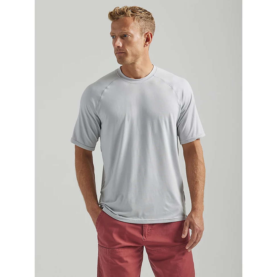 ATG by Wrangler Mens Performance Knit Shirt - Harbor Mist