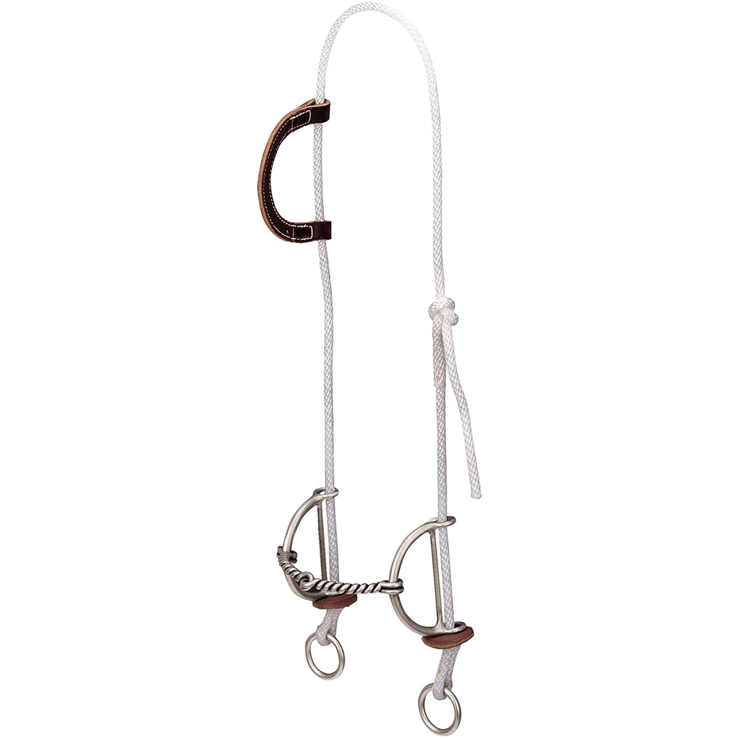 Weaver Gag Bridle 5" Twisted Mouth Sliding Bit