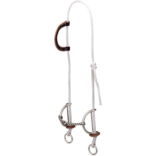 Weaver Gag Bridle 5" Twisted Mouth Sliding Bit