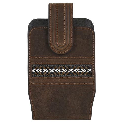 Justin Cell Phone Holster Aztec Trim