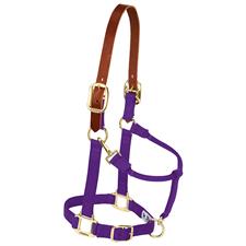Weaver Leather Adjustable Breakaway Nylon Horse Halter - Weanling/Pony