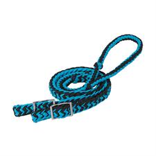 Weaver Braided Nylon Barrel Reins 1/2"x8' -Assorted Colours