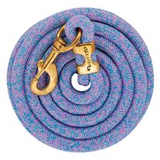 Weaver Leather Poly Lead Rope with Solid Brass 225 Snap - Multiple Colours - Irvine Tack &amp; Western Wear