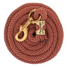Weaver Leather Poly Lead Rope with Solid Brass 225 Snap - Multiple Colours - Irvine Tack &amp; Western Wear