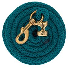 Weaver Leather Poly Lead Rope with Solid Brass 225 Snap - Multiple Colours - Irvine Tack &amp; Western Wear