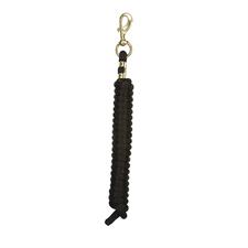 Weaver Leather Poly Lead Rope with Solid Brass 225 Snap - Multiple Colours - Irvine Tack &amp; Western Wear