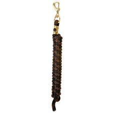 Weaver Leather Poly Lead Rope with Solid Brass 225 Snap - Multiple Colours - Irvine Tack &amp; Western Wear