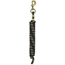 Weaver Leather Poly Lead Rope with Solid Brass 225 Snap - Multiple Colours - Irvine Tack &amp; Western Wear