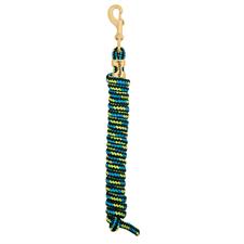Weaver Leather Poly Lead Rope with Solid Brass 225 Snap - Multiple Colours - Irvine Tack & Western Wear