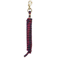Weaver Leather Poly Lead Rope with Solid Brass 225 Snap - Multiple Colours - Irvine Tack &amp; Western Wear