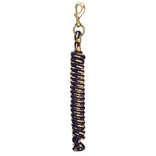 Weaver Leather Poly Lead Rope with Solid Brass 225 Snap - Multiple Colours - Irvine Tack &amp; Western Wear
