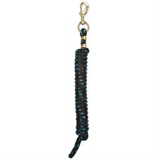 Weaver Leather Poly Lead Rope with Solid Brass 225 Snap - Multiple Colours - Irvine Tack &amp; Western Wear