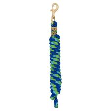 Weaver Leather Poly Lead Rope with Solid Brass 225 Snap - Multiple Colours - Irvine Tack &amp; Western Wear