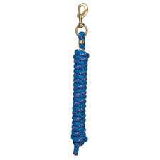 Weaver Leather Poly Lead Rope with Solid Brass 225 Snap - Multiple Colours - Irvine Tack &amp; Western Wear