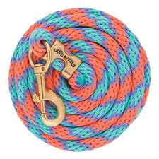 Weaver Leather Poly Lead Rope with Solid Brass 225 Snap - Multiple Colours - Irvine Tack & Western Wear