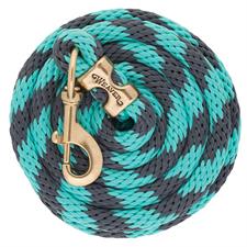 Weaver Leather Poly Lead Rope with Solid Brass 225 Snap - Multiple Colours - Irvine Tack &amp; Western Wear