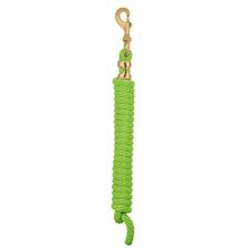 Weaver Leather Poly Lead Rope with Solid Brass 225 Snap - Multiple Colours - Irvine Tack &amp; Western Wear
