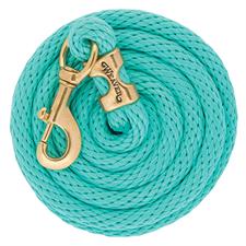 Weaver Leather Poly Lead Rope with Solid Brass 225 Snap - Multiple Colours - Irvine Tack &amp; Western Wear