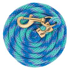 Weaver Leather Poly Lead Rope with Solid Brass 225 Snap - Multiple Colours - Irvine Tack &amp; Western Wear
