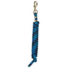 Weaver Leather Poly Lead Rope with Solid Brass 225 Snap - Multiple Colours - Irvine Tack &amp; Western Wear