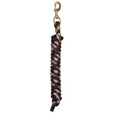 Weaver Leather Poly Lead Rope with Solid Brass 225 Snap - Multiple Colours - Irvine Tack &amp; Western Wear