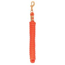 Weaver Leather Poly Lead Rope with Solid Brass 225 Snap - Multiple Colours - Irvine Tack &amp; Western Wear