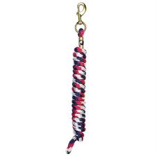 Weaver Leather Poly Lead Rope with Solid Brass 225 Snap - Multiple Colours - Irvine Tack &amp; Western Wear