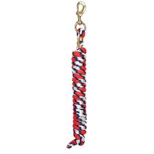 Weaver Leather Poly Lead Rope with Solid Brass 225 Snap - Multiple Colours - Irvine Tack &amp; Western Wear