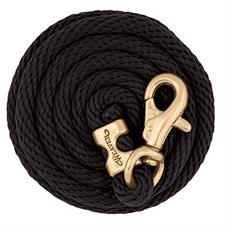 Weaver Poly Lead Rope with Nickel Plated Bull Snap, 5/8" x 10&