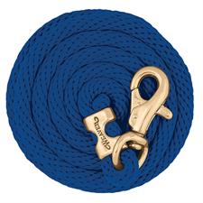 Weaver Poly Lead Rope with Nickel Plated Bull Snap, 5/8" x 10&