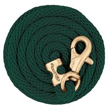 Weaver Poly Lead Rope with Nickel Plated Bull Snap, 5/8" x 10&