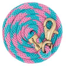 Weaver Poly Lead Rope with Nickel Plated Bull Snap, 5/8" x 10&