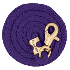 Weaver Poly Lead Rope with Nickel Plated Bull Snap, 5/8" x 10&