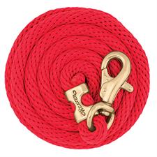 Weaver Poly Lead Rope with Nickel Plated Bull Snap, 5/8" x 10&