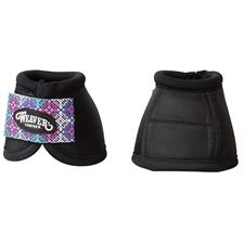 Weaver Leather Ballistic No-Turn Bell Boots Medium - Irvine Tack &amp; Western Wear