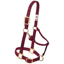Weaver Leather  Original Adjustable Nylon Horse Halter, 1" Large - Multiple Colours