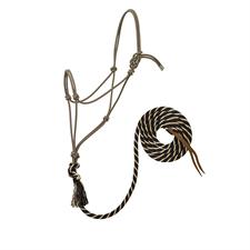 Weaver Leather Silvertip No. 95 Rope Halter with 12' Lead