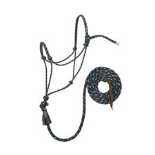 Weaver Leather Silvertip No. 95 Rope Halter with 12' Lead