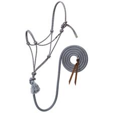 Weaver Leather Silvertip No. 95 Rope Halter with 12' Lead