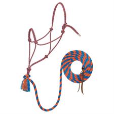 Weaver Leather Silvertip No. 95 Rope Halter with 12' Lead