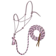 Weaver Leather Silvertip No. 95 Rope Halter with 12' Lead