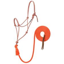 Weaver Leather Silvertip No. 95 Rope Halter with 12' Lead