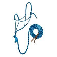 Weaver Leather Silvertip No. 95 Rope Halter with 12' Lead