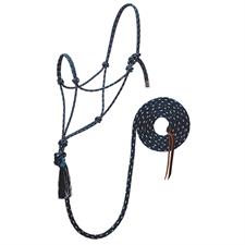 Weaver Leather Silvertip No. 95 Rope Halter with 12' Lead