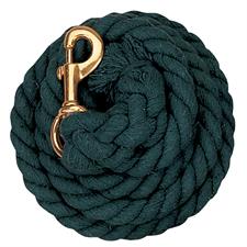 Weaver Leather Solid Colour Cotton Lead Rope with Solid Brass 225 Snap