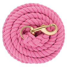 Weaver Leather Solid Colour Cotton Lead Rope with Solid Brass 225 Snap
