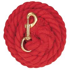 Weaver Leather Solid Colour Cotton Lead Rope with Solid Brass 225 Snap