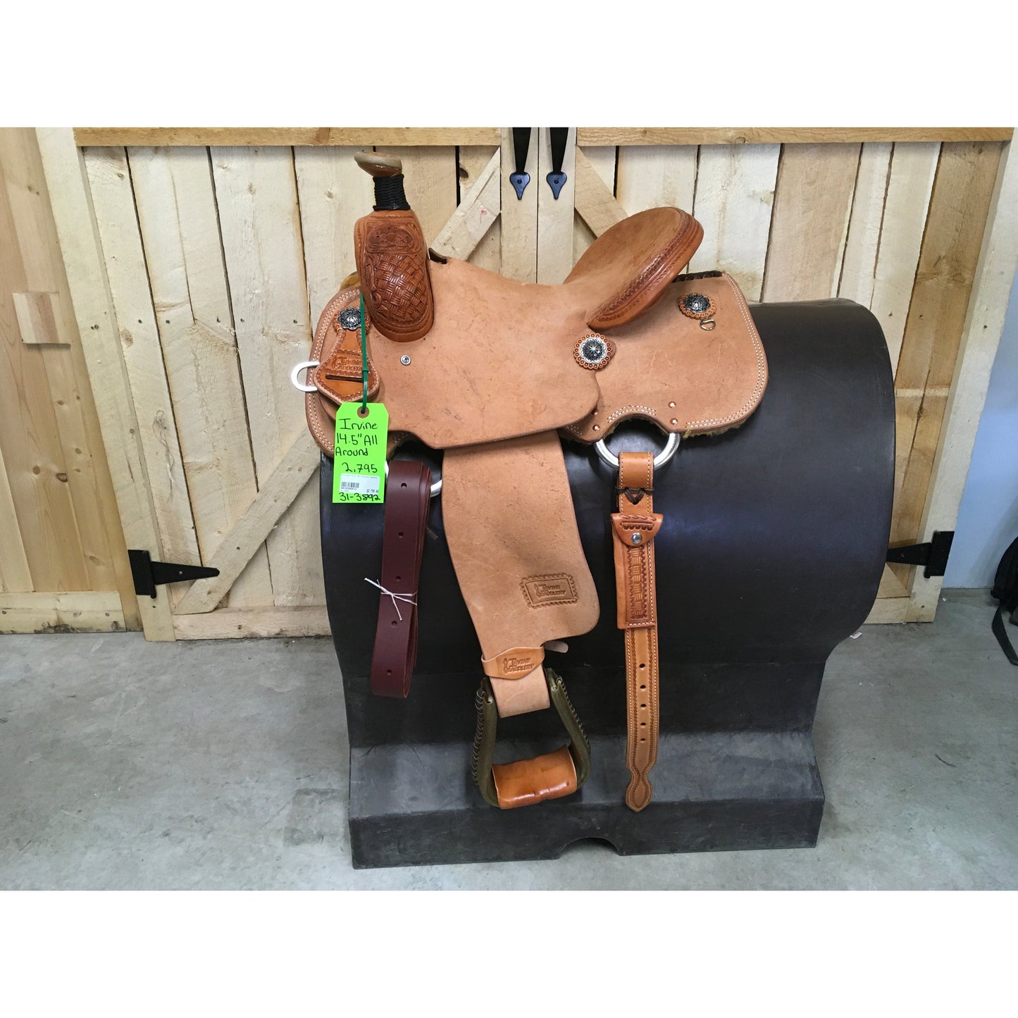 Irvine 14.5" All Around Saddle