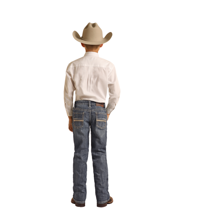Rock & Roll Boys Reflex Straight Jeans