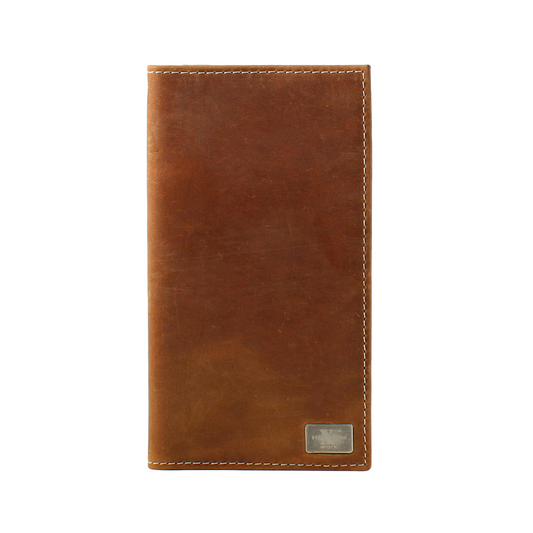 HDX Mens Concho Rodeo Wallet - Medium Brown